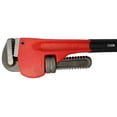 thumbnail image 2 of HAWK Heavy Duty Steel Pipe Wrench | 14" (35.6 cm) | Thumbwheel Adjustment Control | Red Painted Finish, 2 of 2