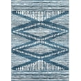 thumbnail image 2 of Well Woven Axasta Light Blue Diamond Medallion Tribal Area Rug 9x13 (9'3" x 12'6"), 2 of 8