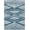 Blue, variant on Well Woven Axasta Blue Diamond Medallion Tribal Runner Rug 2x7 (2'3" x 7'3")