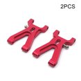 thumbnail image 4 of 2 Pieces Remote Control Car Front Swing Arms Steering Gear Metal DIY Repair Tools Reinforcement Replacement for WLtoys A949 A959 red, 4 of 6