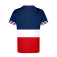 thumbnail image 2 of Men's USA 250th Anniversary Patriotic Polo Shirt American Flag Graphic Casual Short Sleeve America 250 Merchandise, 2 of 5