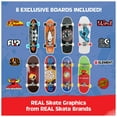 thumbnail image 2 of Tech Deck, 25th Anniversary 8-Pack Fingerboards with Exclusive Figure, 2 of 7