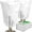 White, variant on EZPXFCI Plant Covers Freeze Protection, 23.62" x 31.5" Winter Frost Protection Blankets Frost Cloth,Suitable for Outdoor Winter Frost, Cold Weather, shrubs, Trees, Jackets, and coverings(Green)