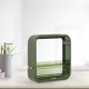thumbnail image 5 of Estante de baño Organizador de maquillaje Estante de almacenamiento para sala de estar Oficina Dormitorio Baño Verde Soledad Estante de baño, 5 of 6
