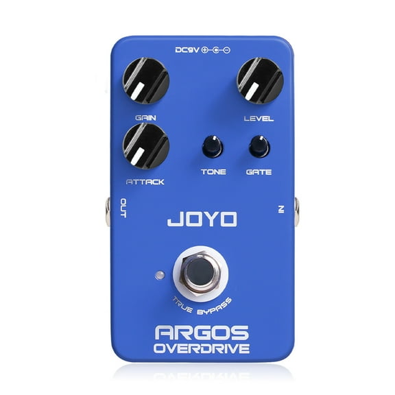 JOYO JF-23 Overdrive Guitar Effect Pedal with Multi-mode and Built-in Noise Gate for Electric Guitar Bass True Bypass Design