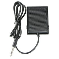 Universal Electronic Piano Sustain Pedal Compatible with Keyboard Instruments - Black Sustain Pedal for Music Players