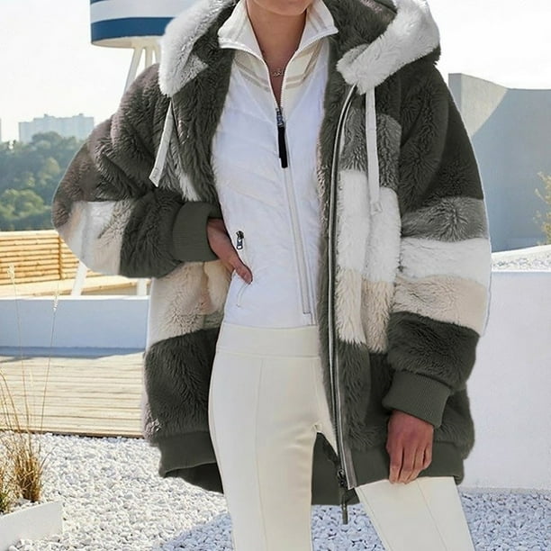 Pertenecer a Fiel Robar a Winter Coat Winter Coats for Women Plus Size Fleece Jacket Fuzzy Button Up Overcoat Color Block Patchwork Outerwear Pocket Coat Abrigos de Mujer Elegantes - Walmart.com Pertenecer a Fiel Robar a Winter Coat Winter Coats for Women Plus Size Fleece Jacket Fuzzy Button Up Overcoat Color Block Patchwork Outerwear Pocket Coat Abrigos de Mujer Elegantes - Walmart.com