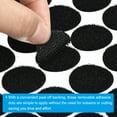 thumbnail image 5 of Uxcell 0.4" Self Adhesive Dots, 180 Pairs Sticky Hook Nylon Loop Dots Strips, 2 Colors, 5 of 6