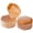 Orange, variant on Denture Bath Case Retainer Cleaner Case, Food-Grade Denture Cup with Removable Layers for Soaking Dentures Mouth Guard Case Retainer Holder Night Guard Storage Case False Teeth Container