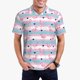 thumbnail image 1 of Fotbe Flamingo1 Camiseta Polo de Golf para Hombre con Estampado – Camisa Deportiva Transpirable con Cuello Abotonado-Small, 1 of 6