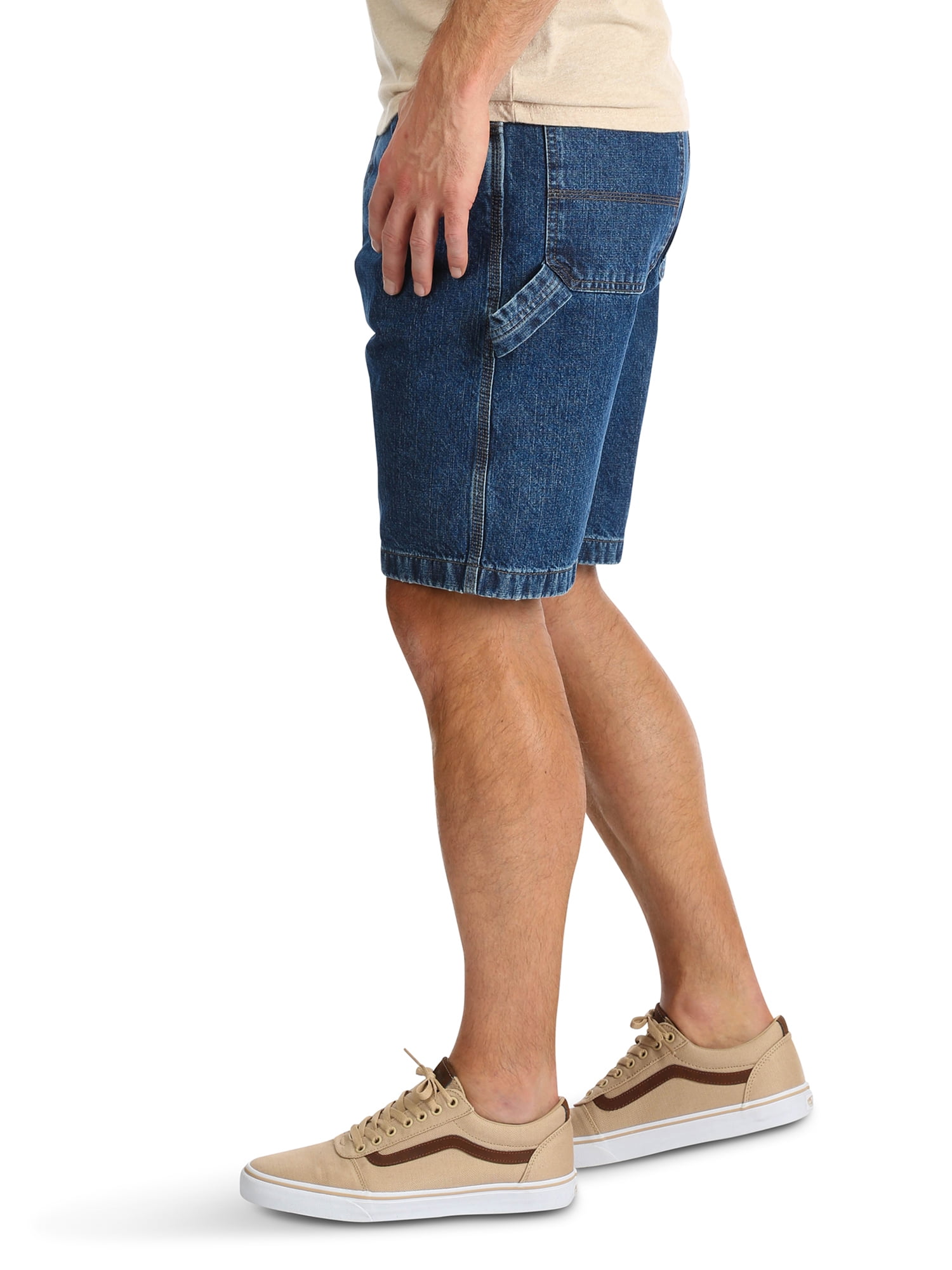 wrangler denim carpenter shorts