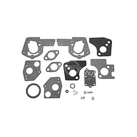 Stage 3 Carburetor - Carburetor Overhaul Kit replaces B&S #495606 / 494624. Fits 3 - 5.5 HP Horizontal, Fits Models: 80200,81200,82200,133200,135200,92200,93200,100200,111200,112200 & 130200.