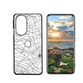 thumbnail image 1 of Lines Phone Case, Degined for Moto Edge+ (2022） Case Men Women, Flexible Silicone Shockproof Case for Moto Edge+ (2022）, 1 of 1