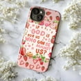 thumbnail image 5 of Strawberry Christian Phone Case, Romans 8:31 Bible Verse iPhone Cover, Cute Pink Kawaii Faith-Based Protective Case for iPhone 16 15 14 13 12 11 Pro Max Mini Plus, 5 of 6