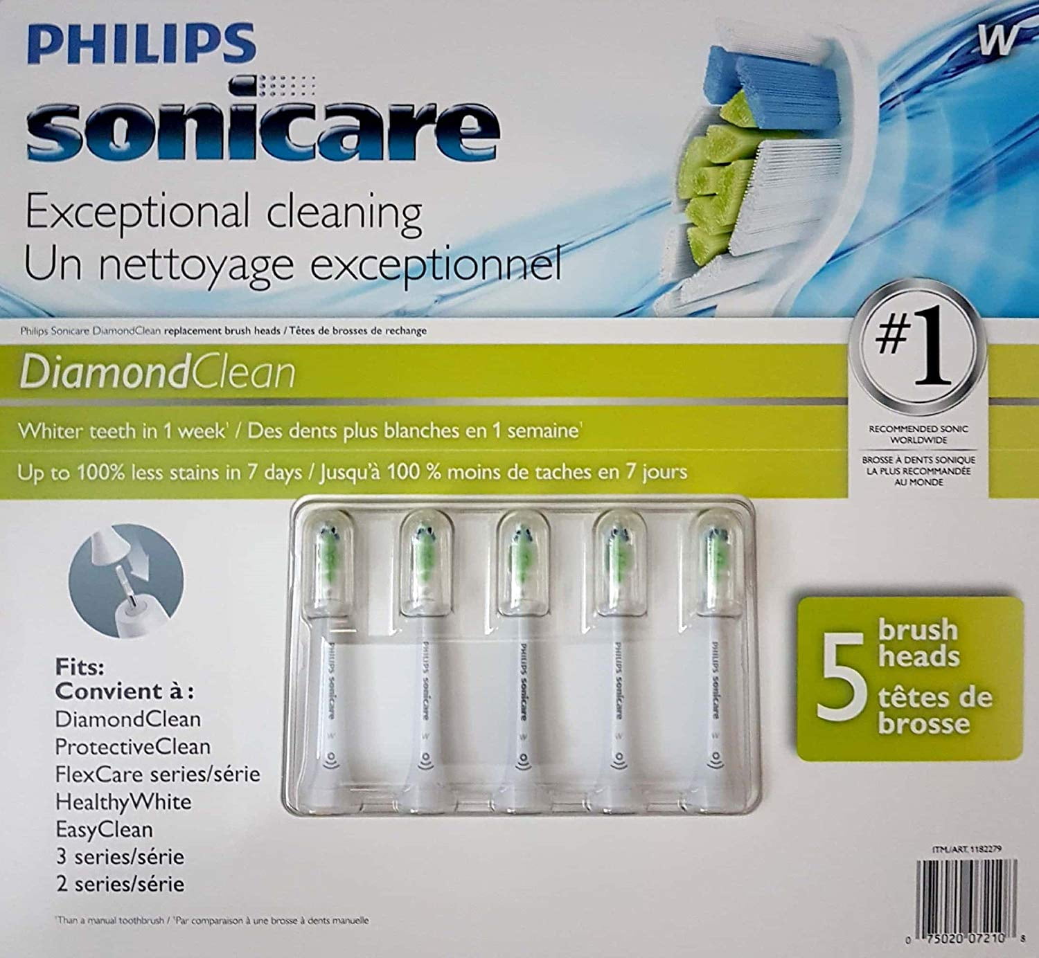 diamondclean brush heads
