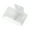 D White, variant on Ceramic Duck-Shaped Soap Dish with Drainage Base, Decorative Bathroom Storage for Countertops