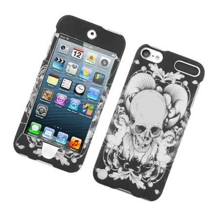 Insten Skull Hard Case For Apple iPod Touch 5th Gen - (Best Price For Ipod Touch 5th Generation 16gb)