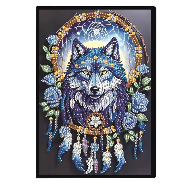 Kits Cuaderno Arte Con Diamantes Pintura 5D Animal para Adultos