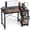 Black Grain, variant on EDX Computer Desk with 2 Drawers 40 Inch PC Table Study Writing Desk with Storage Shelf Headphone Hook, Simple Style Small Desk for Home, Black Grain