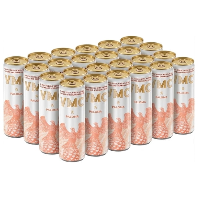 24 Pack Bebida Alcohólica Preparada VMC Paloma 355 Ml VMC Bebida Alcohólica Preparada