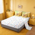 thumbnail image 3 of Erosebridal Ice Cream Drip 7 Pieces Bedding Comforter Set,Baseball Theme Full Bedding Set For Boys,Reversible, 3 of 7