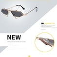 thumbnail image 2 of unbranded Gafas Punk Doradas Con Cat Eye Y Estructura Para Accesorios, 2 of 8