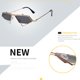 thumbnail image 2 of HEALEEP Gafas Punk Doradas Con Marco Resistente Estilo Cat Eye Accesorios Para Exteriores Y Eventos, 2 of 8