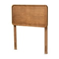 thumbnail image 2 of Baxton Studio Mailene Classic Wood MDF Headboard, Twin, Walnut Brown, 2 of 6