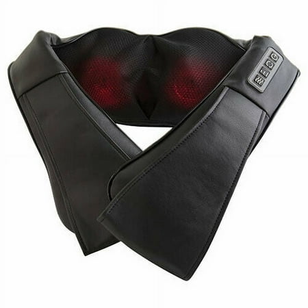 Vivaspa Shiatsu Neck and Shoulder Massager, Deep Kneading Back Massager with Heat, Massage Pillow Neck, Back, Shoulder, Foot, Leg, Electric Massages for Home, Car, Office
