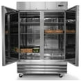 thumbnail image 4 of FSE 54-Inch Two Door Commercial Reach-in Refrigerator, 48 Cubic Feet, Stainless Steel, 115 v, (MRRF-2D), 4 of 6
