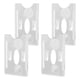 thumbnail image 3 of 4 Uds. Portatarjetas transparentes para coche, soporte de tarjeta de identificación de plástico, soportes para billetes de estacionamiento para parabrisas de coche, accesorios interiores de coche, 3 of 6