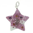 thumbnail image 2 of GlassOfVenice Murano Glass Millefiori Star Pendant - Pink, 2 of 4