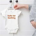 thumbnail image 5 of Take Me Hunting Cute Son Daughter Romper Boys or Girls Infant Baby Brisco Brands 18M, 5 of 6
