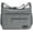 Grey, variant on Light Weight Canvas Shoulder Bag for Women Messenger Handbags Cross Body Multi Zipper Pockets Bag