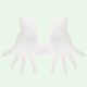 thumbnail image 1 of 12 Pairs Small Bulk White Cotton Gloves for Eczema, 100% Soft Breathable Moisturizing Hand Therapy Gloves for Night Sleep, 1 of 5