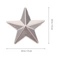thumbnail image 4 of 100pcs Garment Star Shaped Rivets Studs Decorations Clothing Accessories, 4 of 6