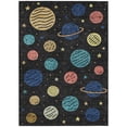 thumbnail image 2 of Addison Rugs Chantille Indoor/Outdoor Transitional Kids Black Machine Washable Rectangle Rug, 8' x 10', 2 of 8