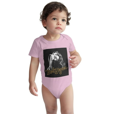 

Bob Baby Onesie Se-ger Silver Bullet Early Toddler Baby Boys Girls Short-Sleeve Bodysuits Cotton Romper Pink 6 Months