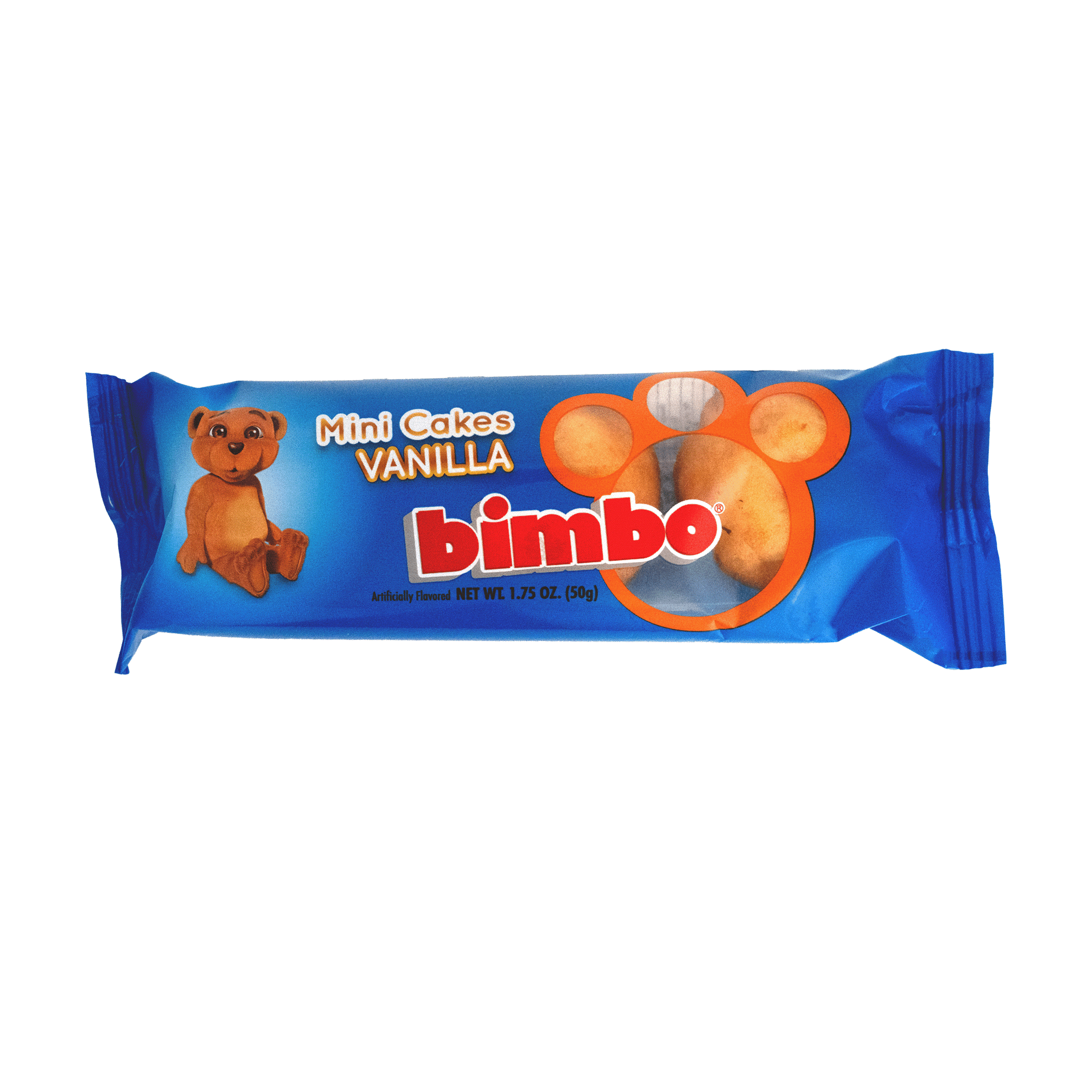 Bimbo Mini Vanilla Cake, 1.75 oz, Single Pack, Shelf Stable