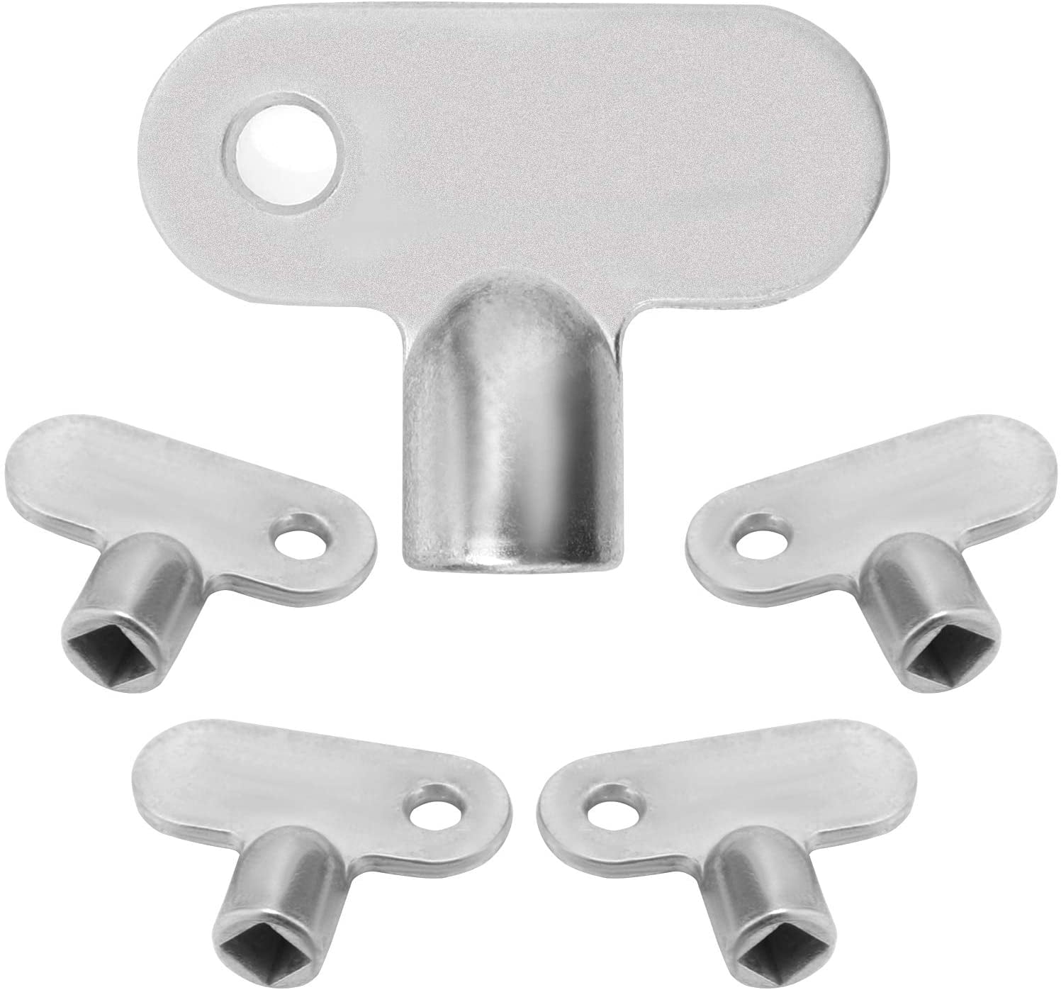 PATIKIL Radiator Valve Keys Set – 9 Pack, Zinc Alloy Air Vent Keys For Heaters, Faucets & Plumbing