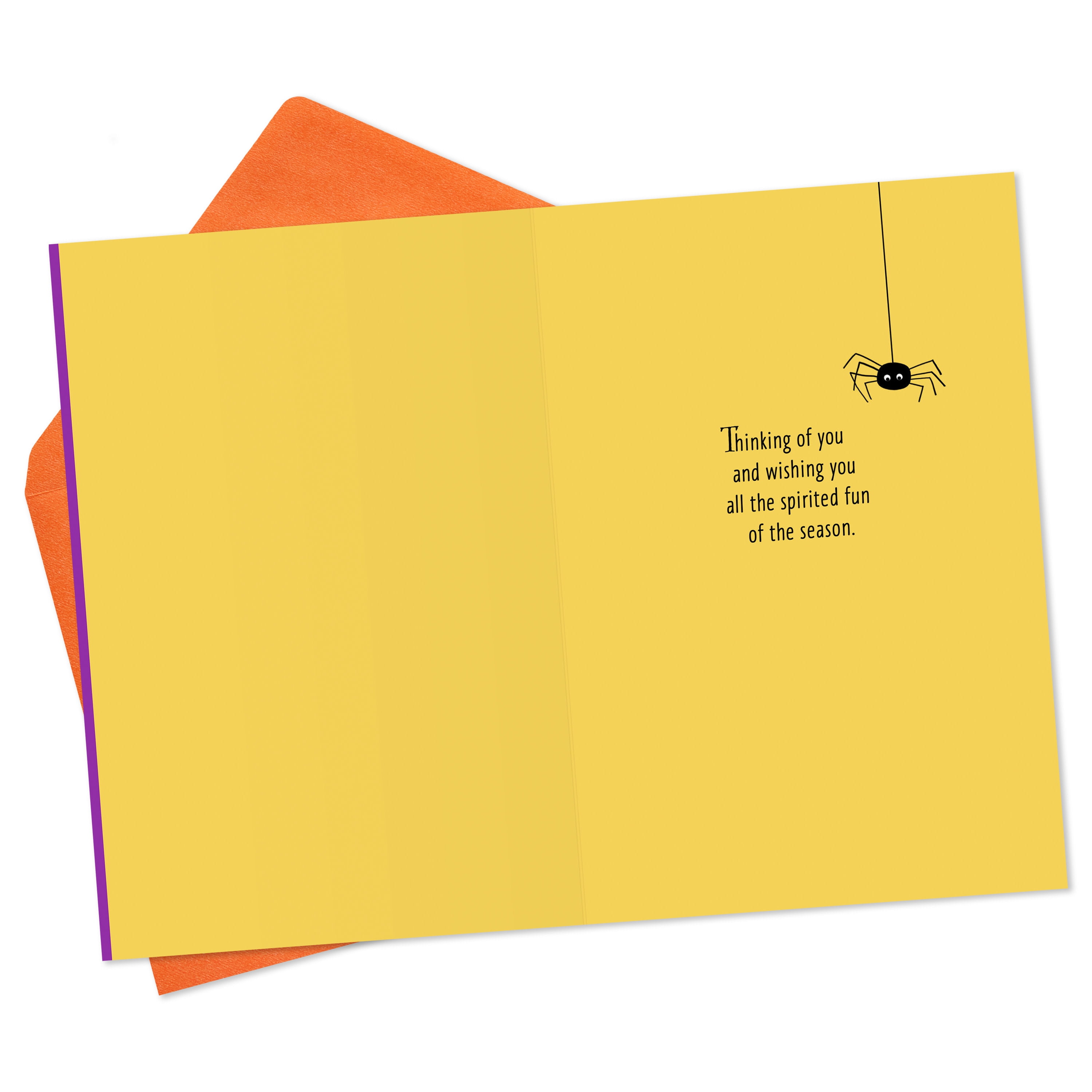 Hallmark Halloween Card (Thinking of You Across the Miles), 1 Count