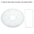 thumbnail image 3 of Uxcell 16 Inch Folding Hanging Wedding Home Party Paper Lanterns White 6 Pack, 3 of 7