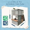 thumbnail image 3 of Funphix Durable Children Outdoor Playsets, Multicolor Wood, 3 of 9