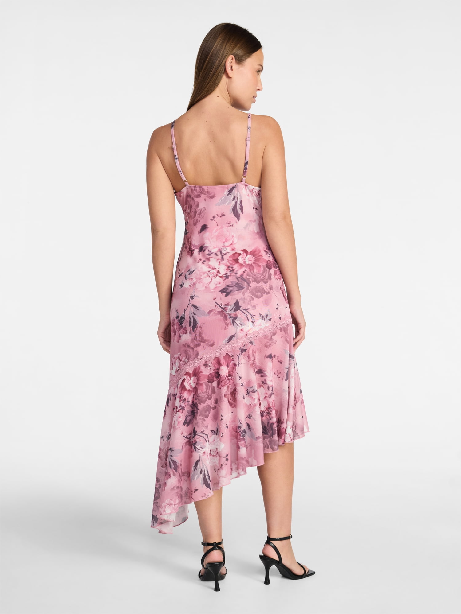 Madden NYC Women's Asymmetrical Midi Dress, Sizes XXS-XXL