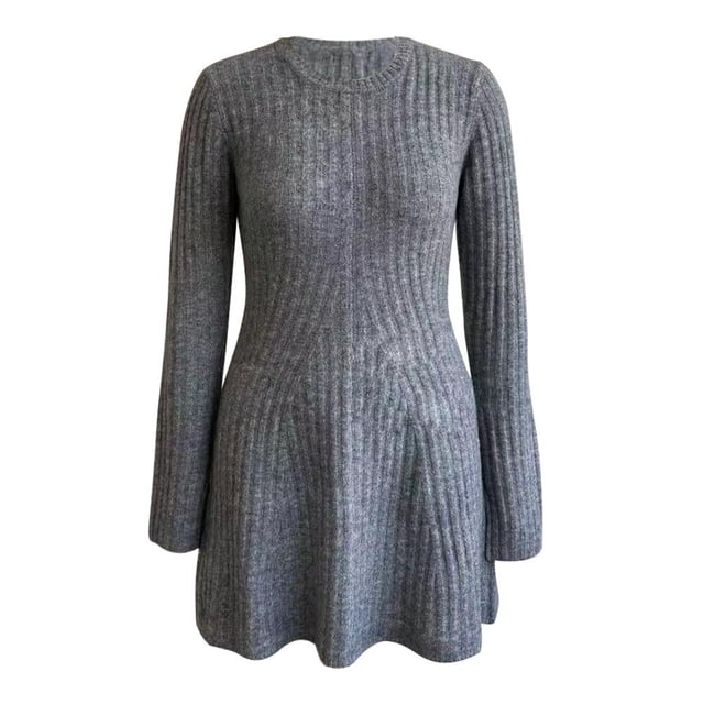 Vestido George Talla EG Acanalado Línea A Oxford
