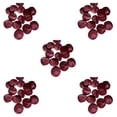 thumbnail image 1 of Monstrate 200 piezas de flores artificiales elegantes para suministros de boda, fáciles de limpiar y de larga duración B21Vino oscuro Type2 NO2, 1 of 6