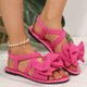 thumbnail image 1 of MKLEKYY Sandalias Cómodas para Mujer, Transpirables, Planas, Informales, para Playa, para Uso Diario, Con Diseño de Punta Abierta, Calzado Ligero de Verano., 1 of 4