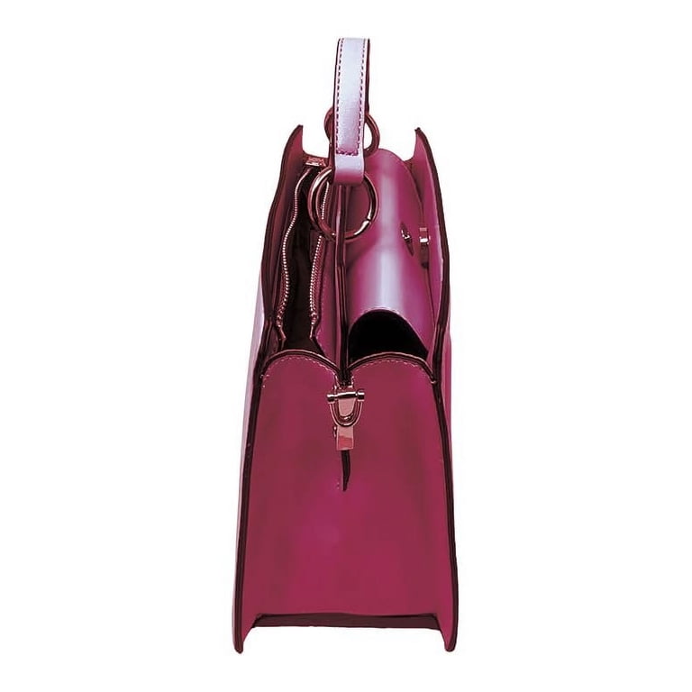 Steve Madden Bevelyn Convertible Tote Bag, Cranberry - Walmart.com