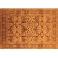 thumbnail image 1 of Ahgly Company Indoor Rectangle Oriental Orange Industrial Area Rugs, 6' x 9', 1 of 4