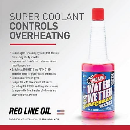 Red Line 80204 WaterWetter Super Coolant - 12 Ounce (6 Pack)